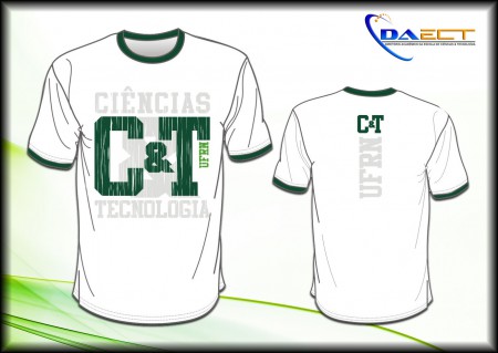 Camisa Básica - BRANCA C/ VERDE